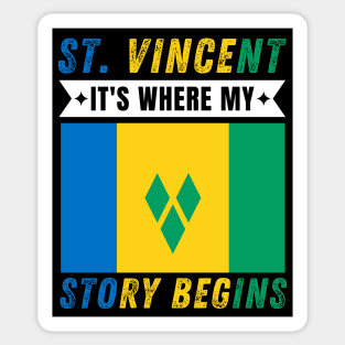 Vincentian Sticker